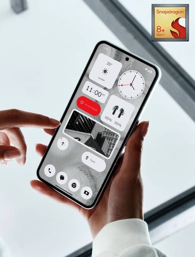 Nothing Phone 2 Screen Snap Dragon 8