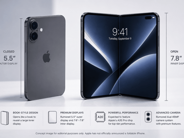 iPhone Fold Concept Details